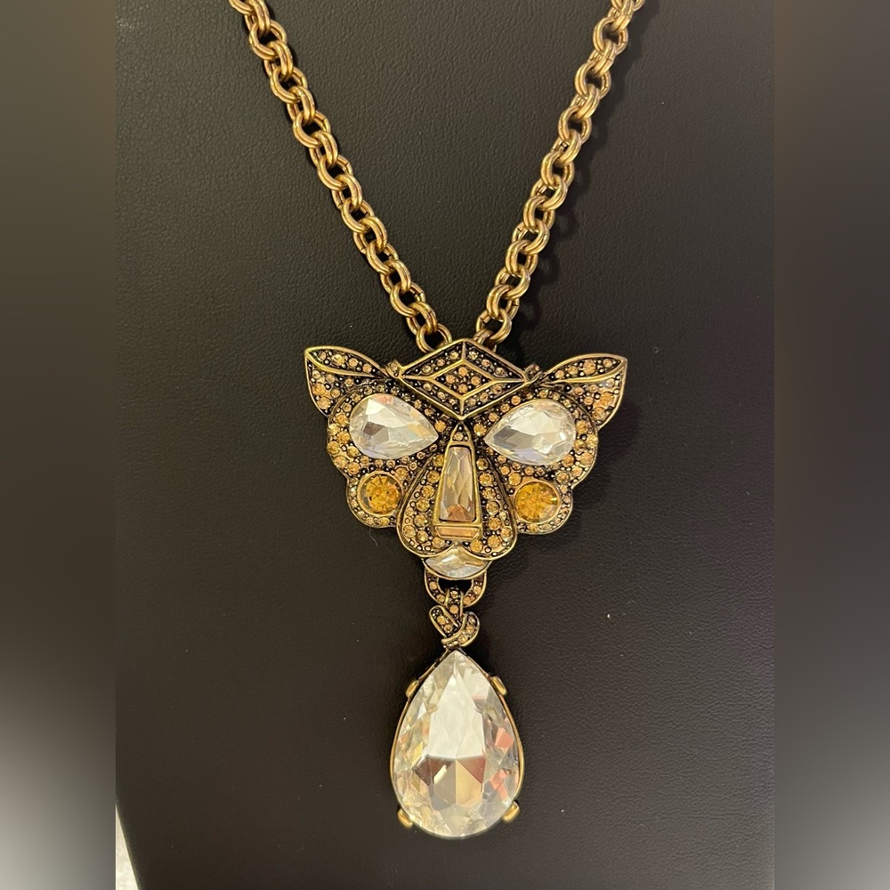 Amazing rare Óscar de la Renta Panther necklace - Picture 2 of 16